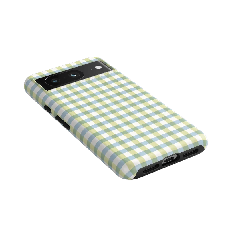 Pastel Picnic | Blue & Green Gingham Case