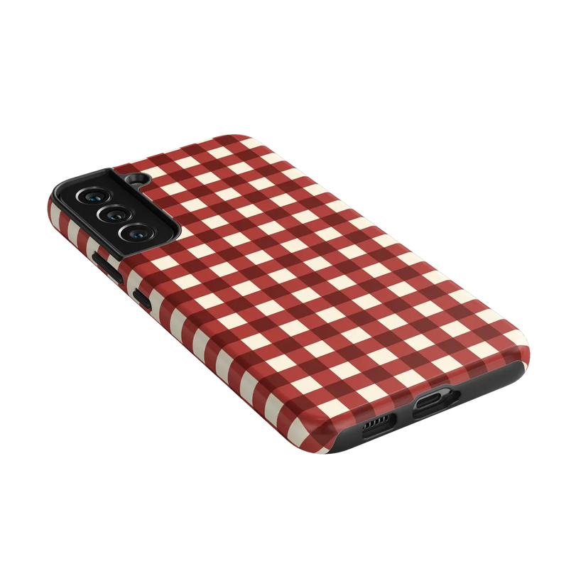 Checked Twice | Red Plaid Case