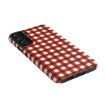 Checked Twice | Red Plaid Case