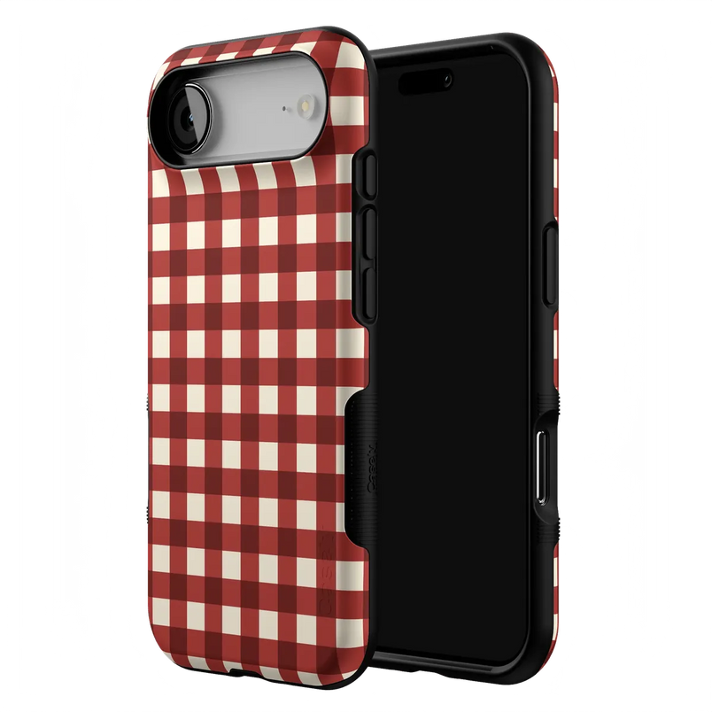 Checked Twice | Red Plaid Case