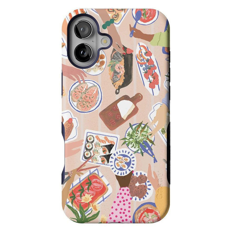 Picnic Party | Painted Collage Case iPhone Case get.casely Bold + MagSafe® iPhone 16 Plus 