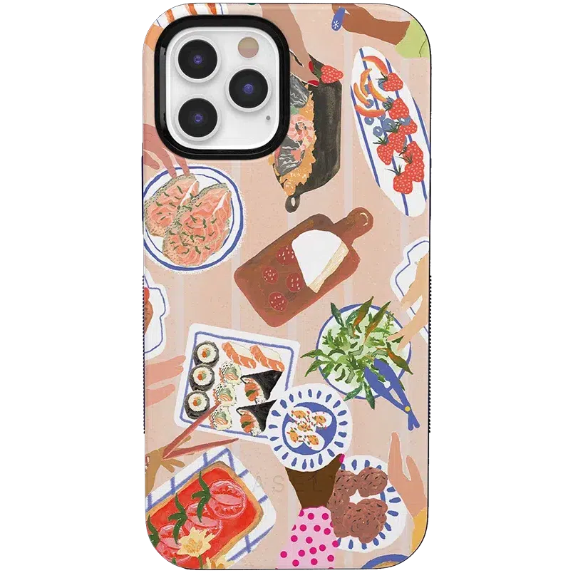 Picnic Party | Painted Collage Case iPhone Case get.casely Bold + MagSafe® iPhone 12 Pro Max