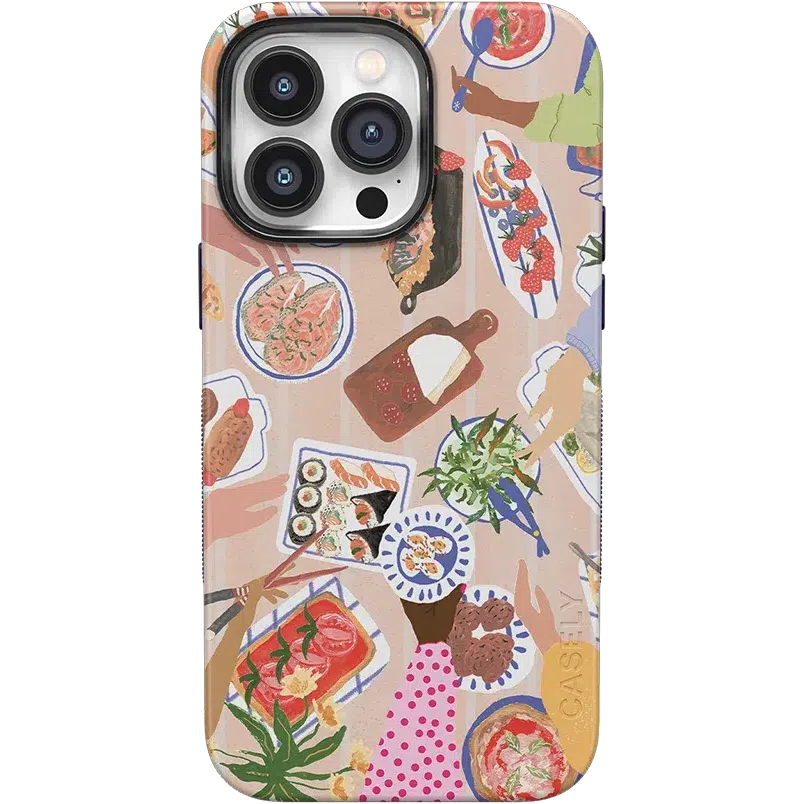 Picnic Party | Painted Collage Case iPhone Case get.casely Bold + MagSafe® iPhone 14 Pro Max