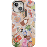 Picnic Party | Painted Collage Case iPhone Case get.casely Bold + MagSafe® iPhone 15 Plus