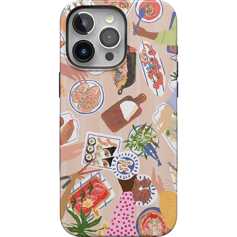 Picnic Party | Painted Collage Case iPhone Case get.casely Bold + MagSafe® iPhone 15 Pro Max