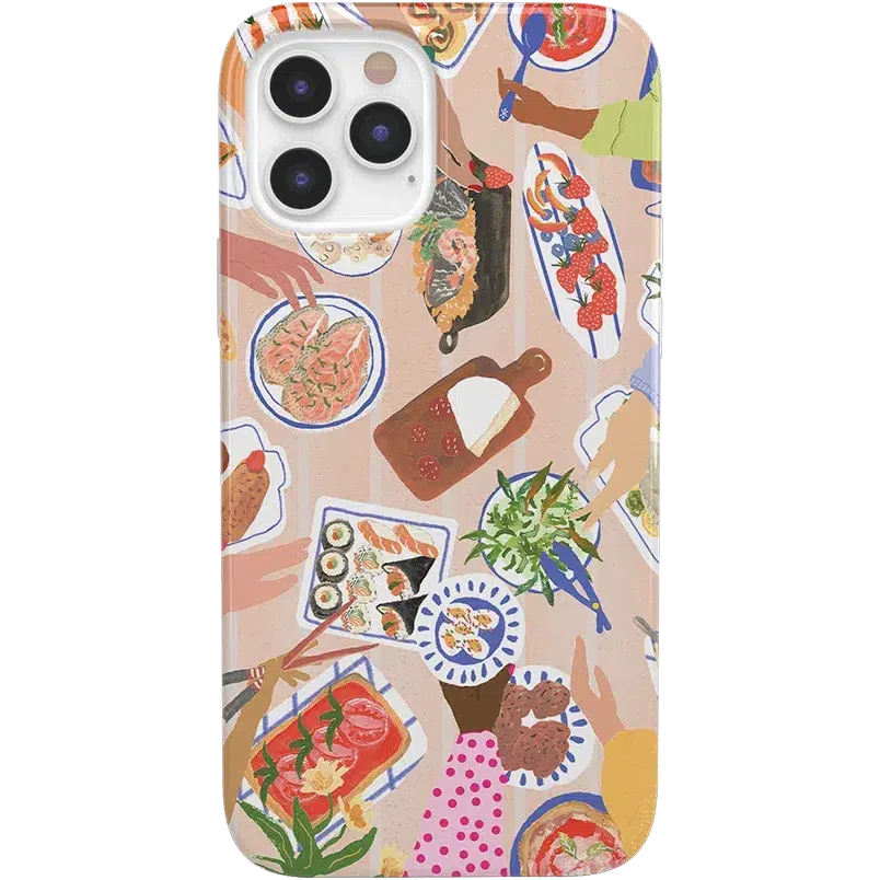Picnic Party | Painted Collage Case iPhone Case get.casely Classic iPhone 12 Pro Max