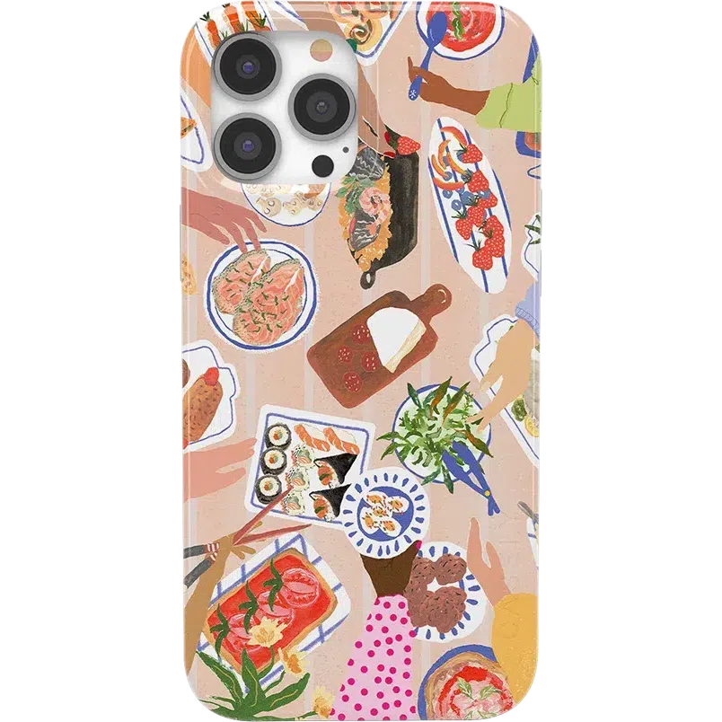 Picnic Party | Painted Collage Case iPhone Case get.casely Classic + MagSafe® iPhone 13 Pro Max