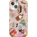 Picnic Party | Painted Collage Case iPhone Case get.casely Classic + MagSafe® iPhone 15 Plus