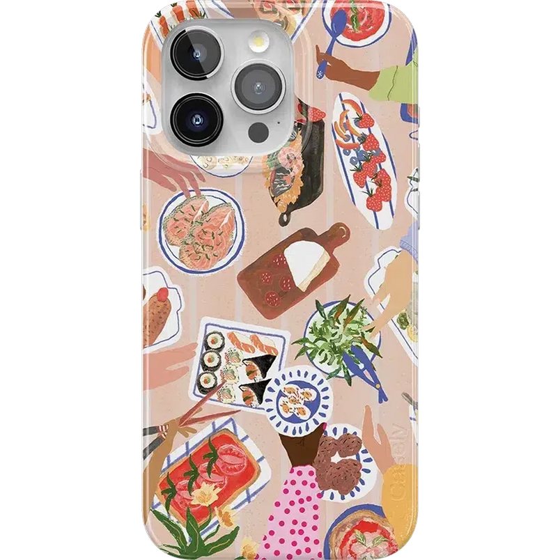 Picnic Party | Painted Collage Case iPhone Case get.casely Classic + MagSafe® iPhone 15 Pro Max