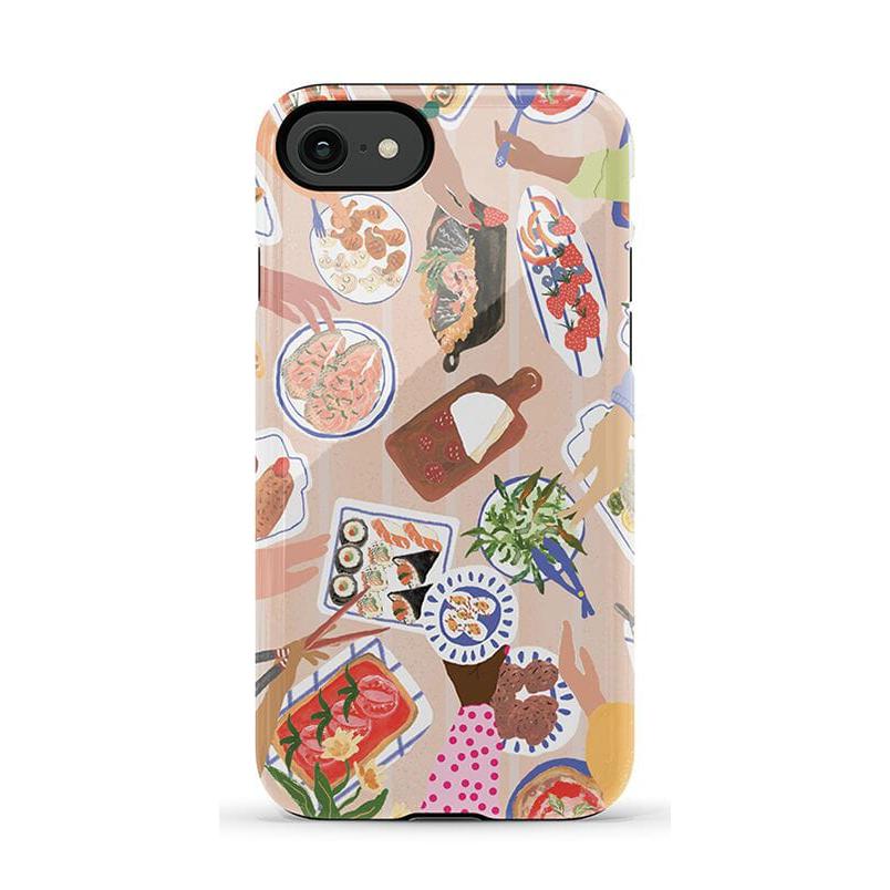 Picnic Party | Painted Collage Case iPhone Case get.casely Essential iPhone SE (2020 & 2022)