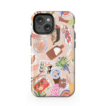 Picnic Party | Painted Collage Case iPhone Case get.casely Essential + MagSafe® iPhone 13 Mini
