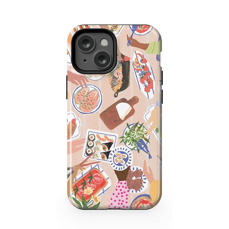 Picnic Party | Painted Collage Case iPhone Case get.casely Essential + MagSafe® iPhone 13 Mini