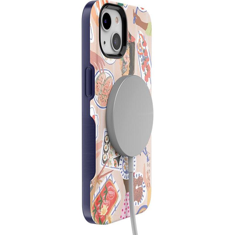 Picnic Party | Painted Collage Case iPhone Case get.casely 