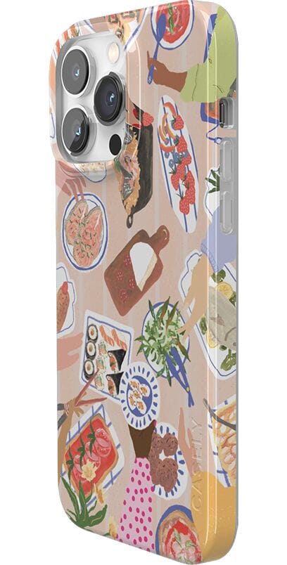 Picnic Party | Painted Collage Case iPhone Case get.casely 