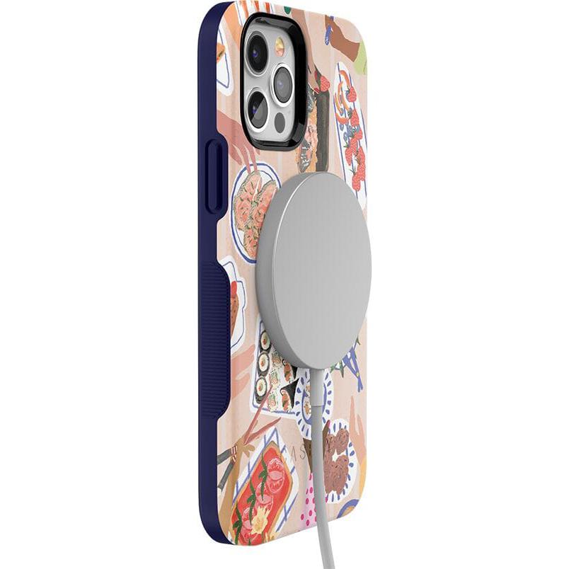 Picnic Party | Painted Collage Case iPhone Case get.casely 