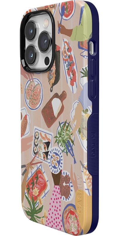 Picnic Party | Painted Collage Case iPhone Case get.casely 