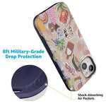 Picnic Party | Painted Collage Case iPhone Case get.casely 