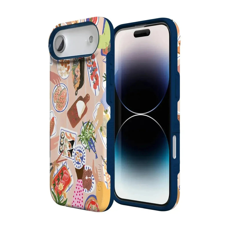 Picnic Party | Painted Collage Case iPhone Case get.casely 