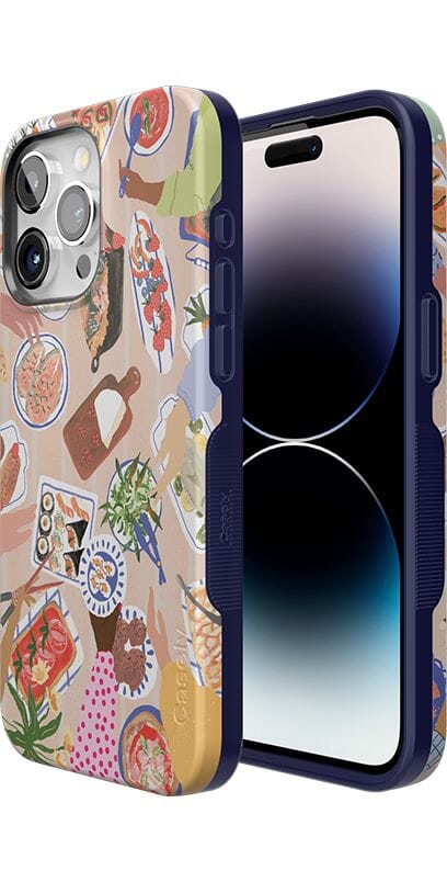 Picnic Party | Painted Collage Case iPhone Case get.casely 