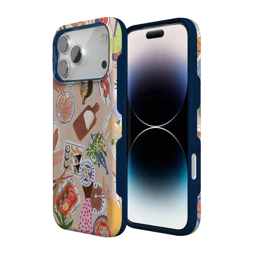 Picnic Party | Painted Collage Case iPhone Case get.casely 