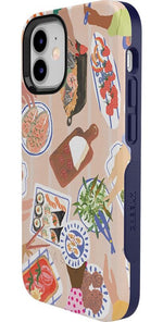 Picnic Party | Painted Collage Case iPhone Case get.casely 