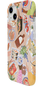Picnic Party | Painted Collage Case iPhone Case get.casely 