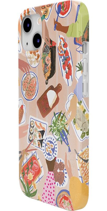 Picnic Party | Painted Collage Case iPhone Case get.casely 