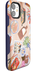 Picnic Party | Painted Collage Case iPhone Case get.casely 