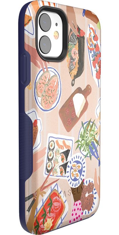 Picnic Party | Painted Collage Case iPhone Case get.casely 