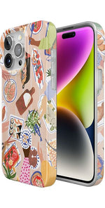 Picnic Party | Painted Collage Case iPhone Case get.casely 