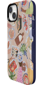Picnic Party | Painted Collage Case iPhone Case get.casely 