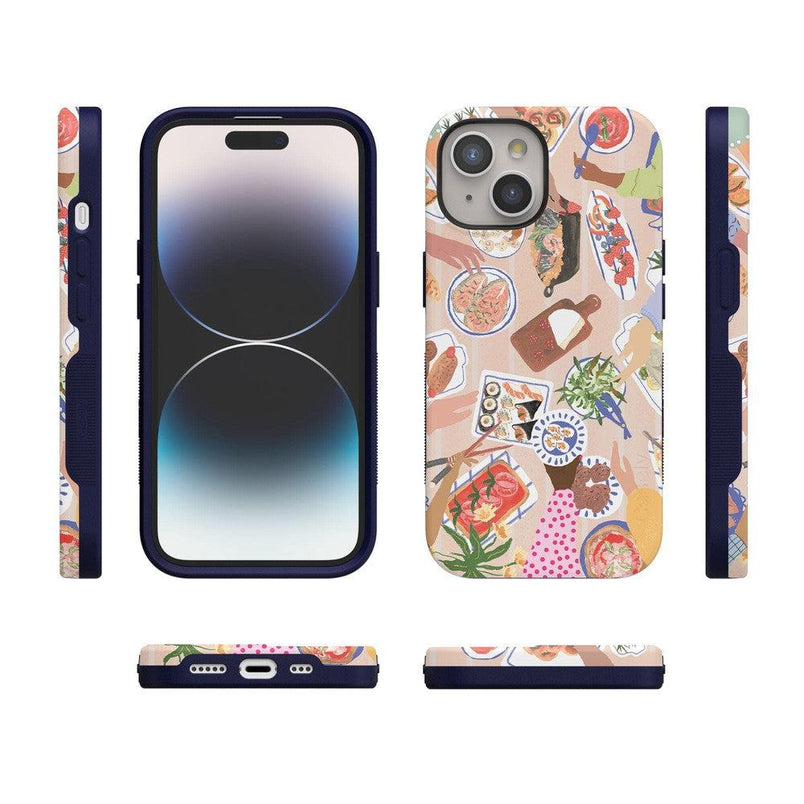 Picnic Party | Painted Collage Case iPhone Case get.casely 