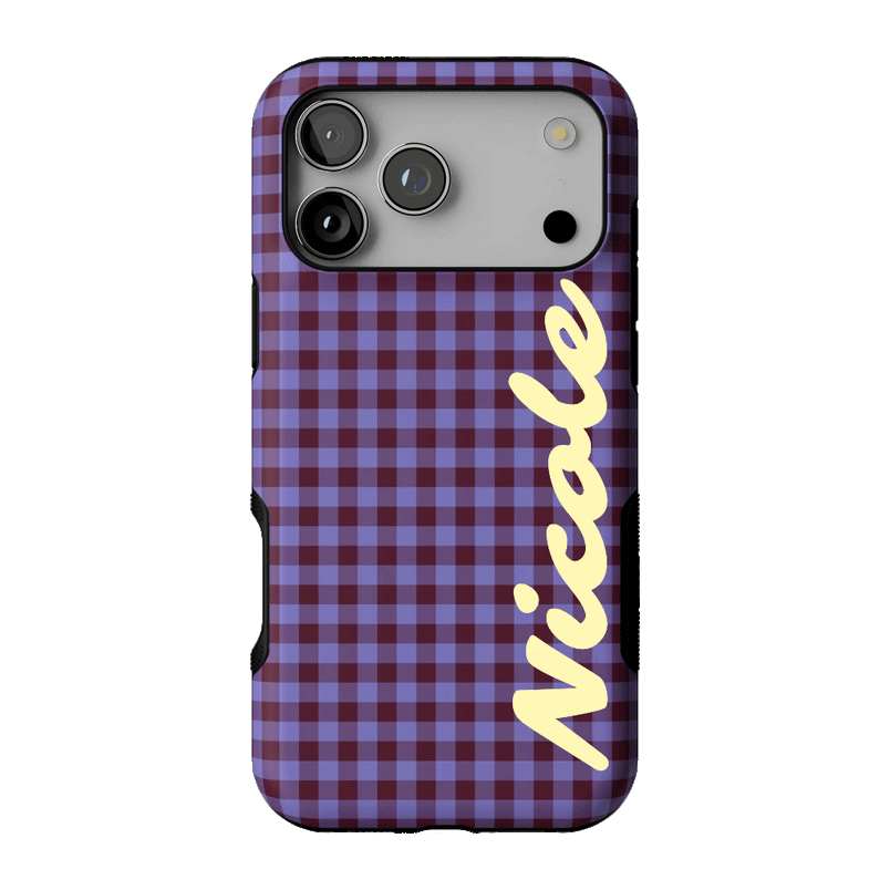 Sweet Jam | Purple Gingham Case