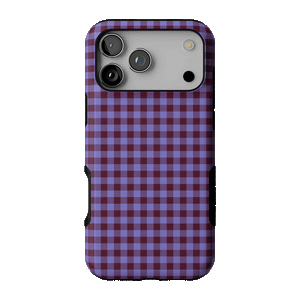 Purple Gingham Case