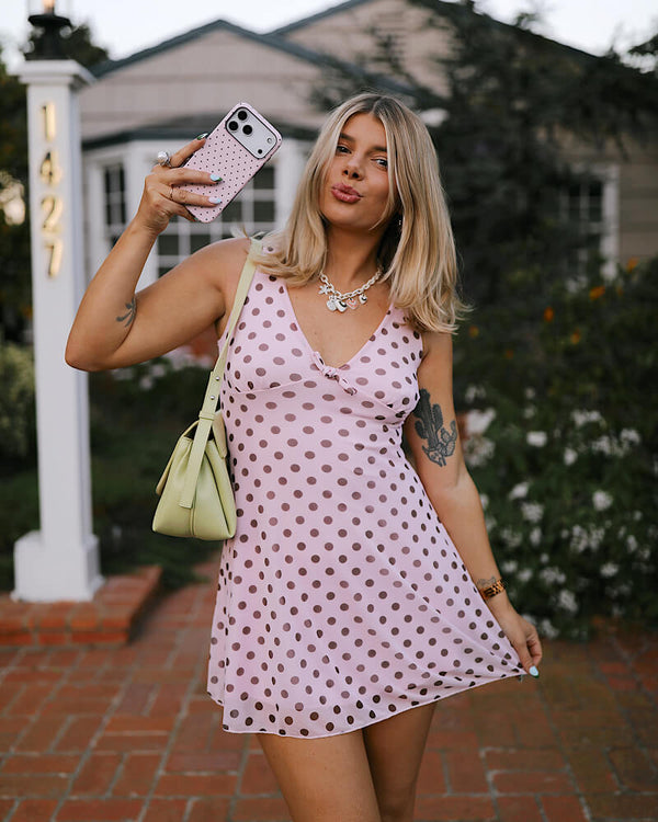On the Dot | Pink Polka Dot Case