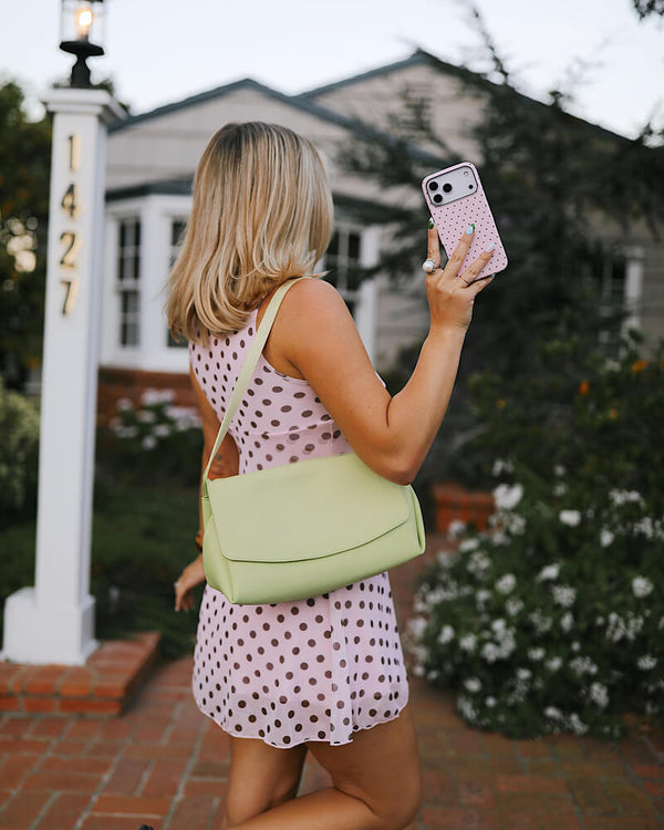 On the Dot | Pink Polka Dot Case