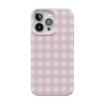 Pink Plaid | Sunday Best Case Phone Case get.casely Classic + MagSafe® iPhone 15 Pro Max 