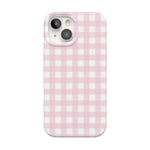 Pink Plaid | Sunday Best Case Phone Case get.casely Classic + MagSafe® iPhone 15 