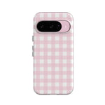 Pink Plaid | Sunday Best Case Phone Case get.casely Essential + MagSafe® Google Pixel 10 