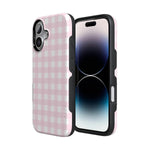Pink Plaid | Sunday Best Case Phone Case get.casely 