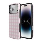 Pink Plaid | Sunday Best Case Phone Case get.casely 