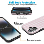 Pink Plaid | Sunday Best Case Phone Case get.casely 