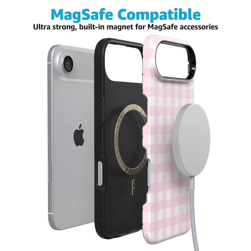 Pink Plaid | Sunday Best Case Phone Case get.casely 