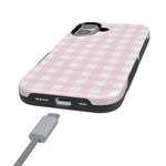 Pink Plaid | Sunday Best Case Phone Case get.casely 