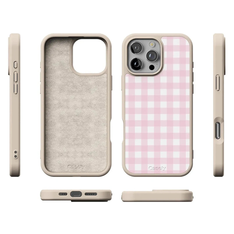 Pink Plaid | Sunday Best Case Phone Case get.casely 