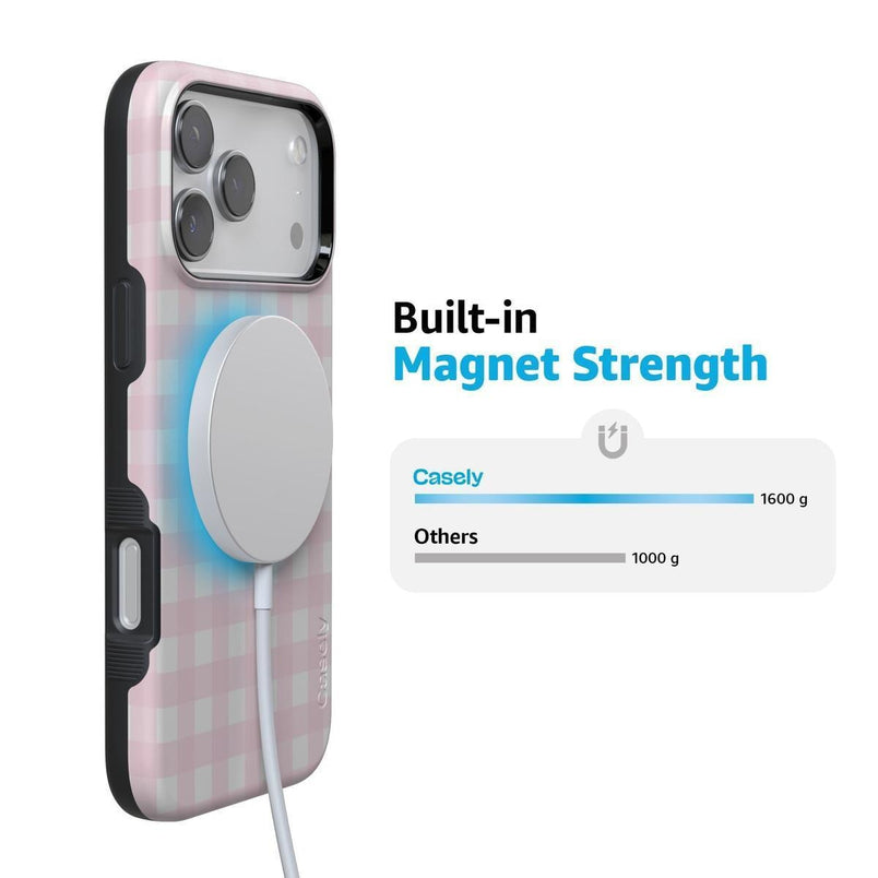 Pink Plaid | Sunday Best Case Phone Case get.casely 