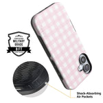 Pink Plaid | Sunday Best Case Phone Case get.casely 