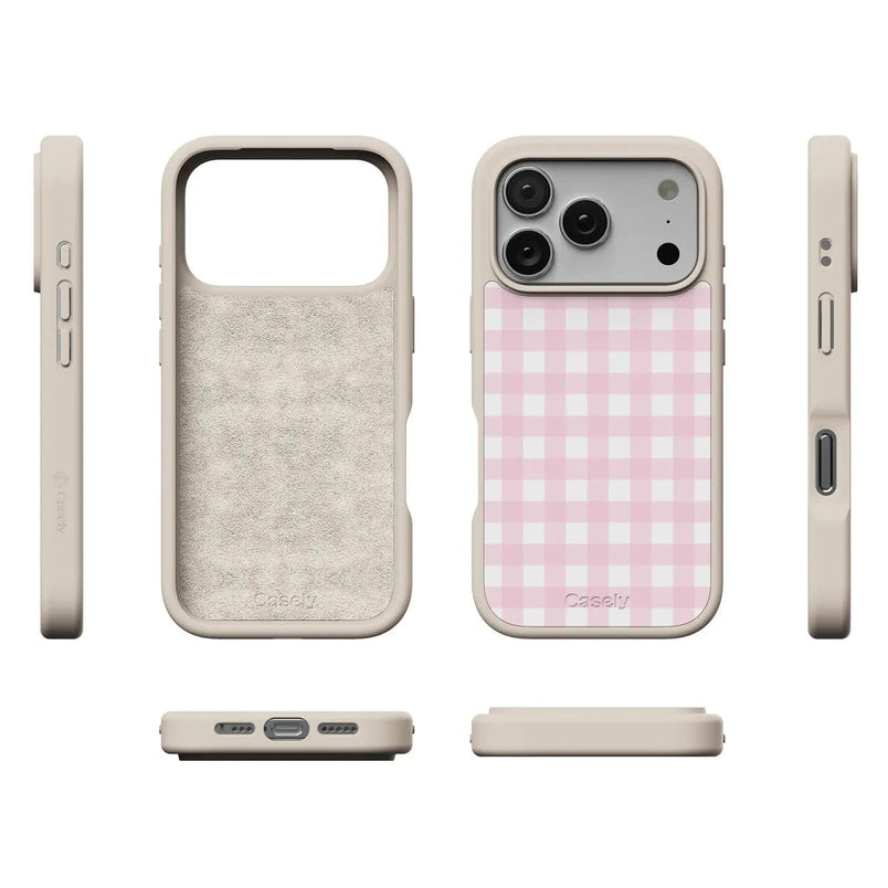Pink Plaid | Sunday Best Case Phone Case get.casely 