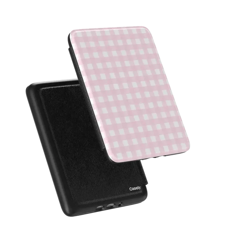 Pink Plaid | Sunday Best Kindle Case Kindle Case get.casely 