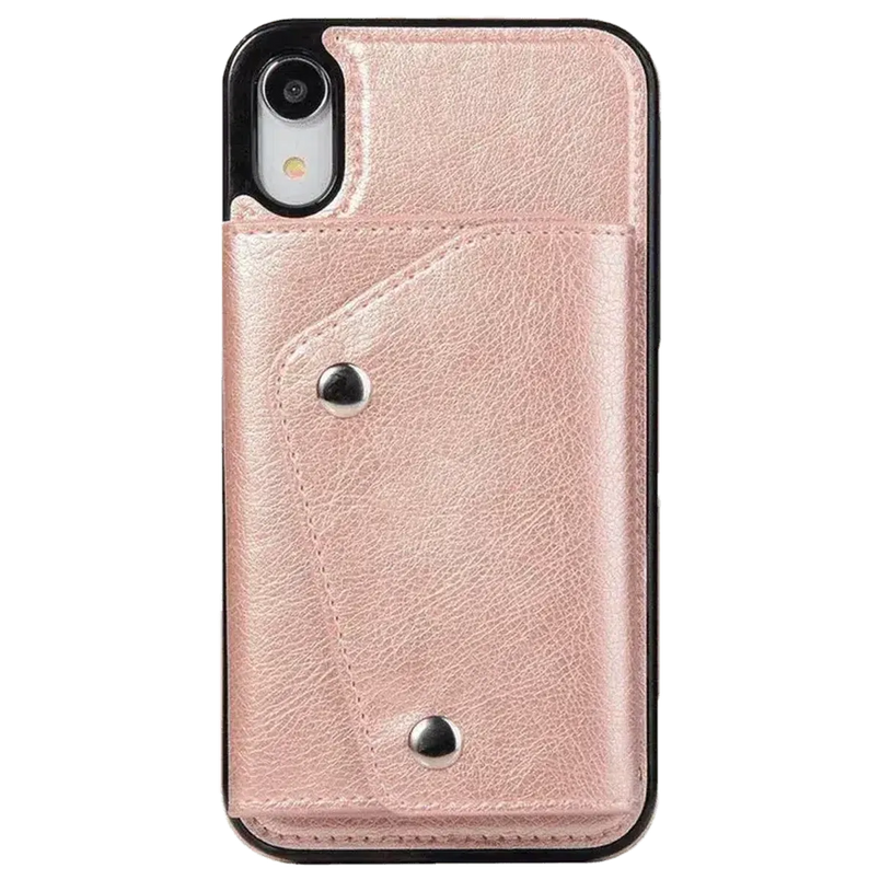 Pink Vegan Leather | Wallet Case iPhone Case get.casely 